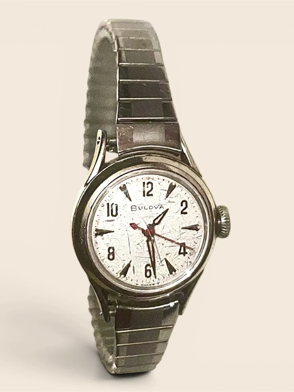 Vintage 1960s Women’s Authentic Bulova Sea King Manual-Wind Model Wristwatch
